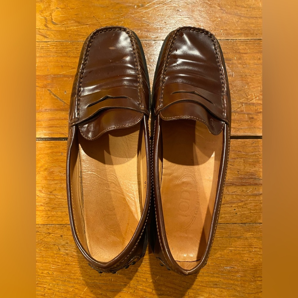 Classic Tods penny loafers flats